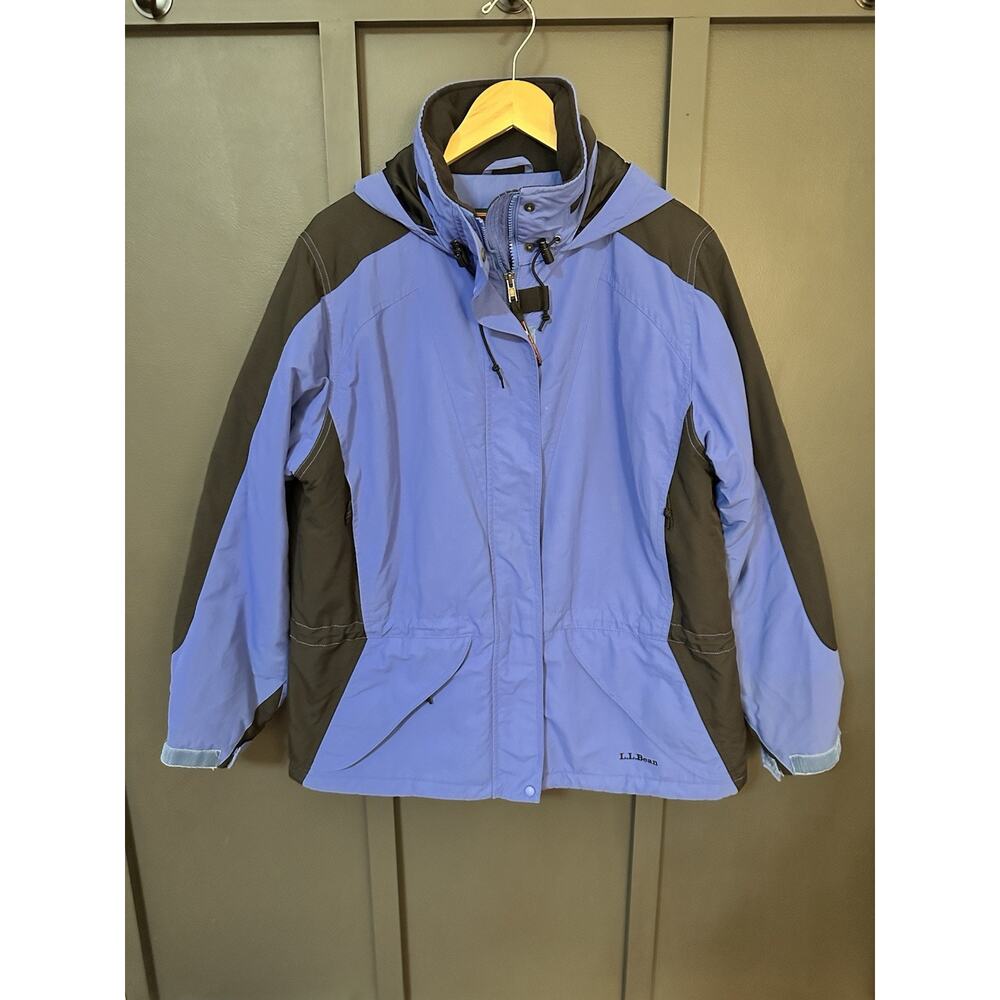 LL Bean Women's Parka Jacket Coat with Thinsulate Liteloft insulation, Large